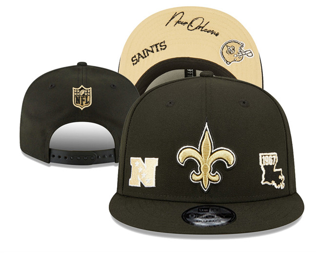 New Orleans Saints Stitched Snapback Hats 090